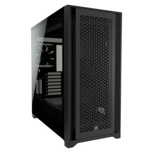 CORSAIR Frame 5000D High Airflow Mid-Tower PC Case – 4X Pre-Installed RS Fans