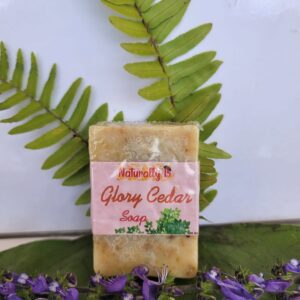 Naturally B glory cedar soap